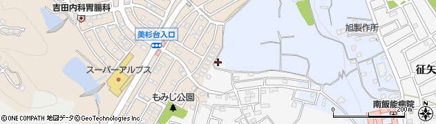 埼玉県飯能市矢颪488周辺の地図