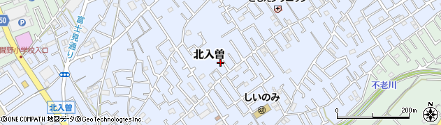 埼玉県狭山市北入曽408周辺の地図
