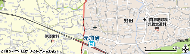 埼玉県入間市野田200周辺の地図
