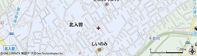 埼玉県狭山市北入曽438周辺の地図