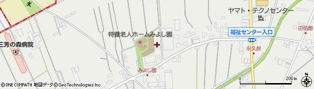 埼玉県入間郡三芳町上富1811周辺の地図