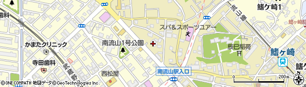 ビッグ・エー　流山鰭ケ崎店周辺の地図