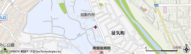 埼玉県飯能市矢颪397周辺の地図
