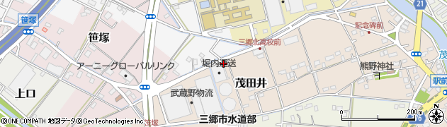 埼玉県三郷市茂田井251周辺の地図