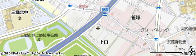 埼玉県三郷市上口891周辺の地図