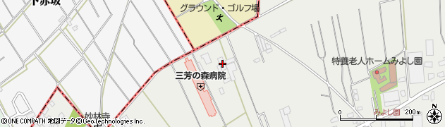 埼玉県入間郡三芳町上富1705周辺の地図