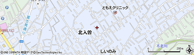 埼玉県狭山市北入曽1526周辺の地図
