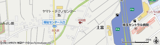埼玉県入間郡三芳町上富2132周辺の地図