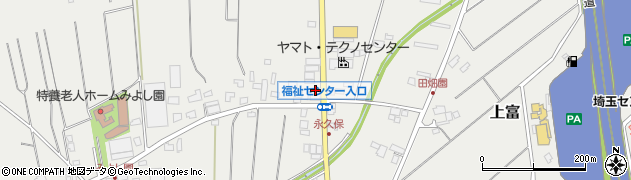 埼玉県入間郡三芳町上富1913周辺の地図