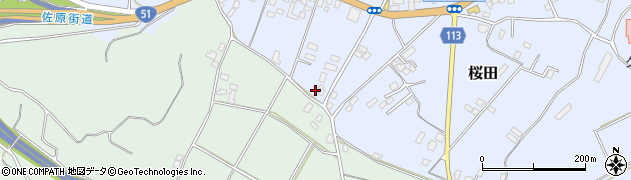 千葉県成田市桜田979周辺の地図
