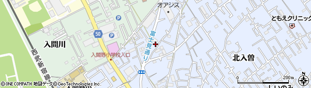 埼玉県狭山市北入曽864-23周辺の地図