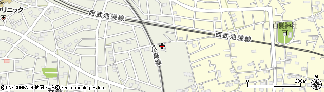 埼玉県飯能市笠縫253周辺の地図