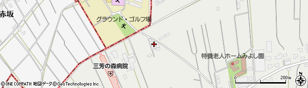 埼玉県入間郡三芳町上富1725周辺の地図