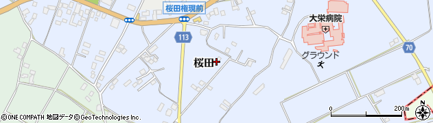 千葉県成田市桜田1026周辺の地図