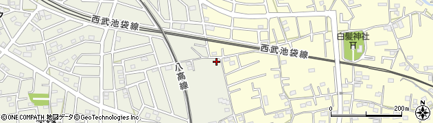 埼玉県飯能市笠縫248周辺の地図