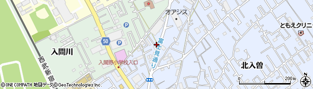 埼玉県狭山市北入曽864周辺の地図