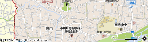 埼玉県入間市野田440周辺の地図