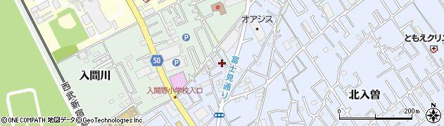 埼玉県狭山市北入曽864-14周辺の地図