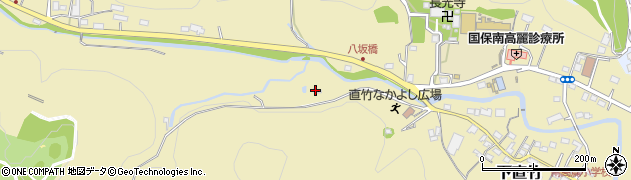 埼玉県飯能市下直竹209周辺の地図