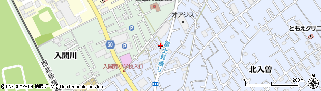 埼玉県狭山市北入曽864-10周辺の地図