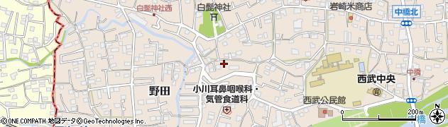 埼玉県入間市野田442周辺の地図