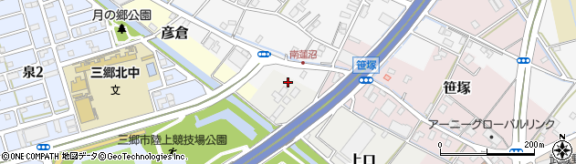 埼玉県三郷市上口837周辺の地図
