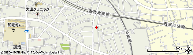埼玉県飯能市笠縫287周辺の地図