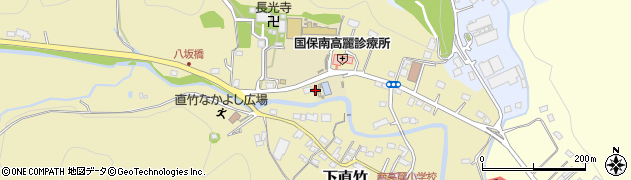 埼玉県飯能市下直竹1082周辺の地図
