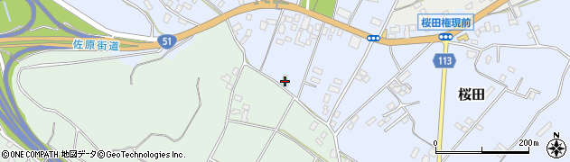 千葉県成田市桜田948-2周辺の地図