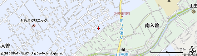 埼玉県狭山市北入曽160周辺の地図