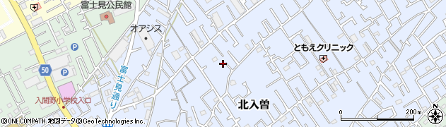 埼玉県狭山市北入曽814周辺の地図