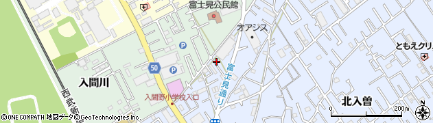 埼玉県狭山市北入曽864-12周辺の地図