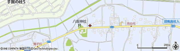 千葉県柏市若白毛5周辺の地図