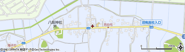 千葉県柏市若白毛79周辺の地図