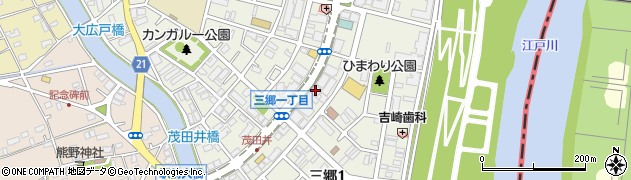 カーブス・三郷駅前店周辺の地図