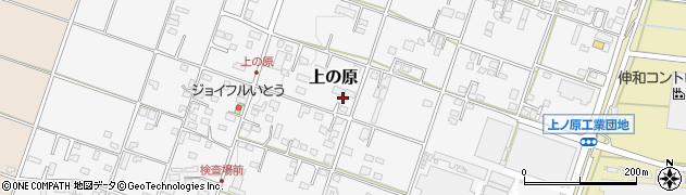 長野県伊那市上の原周辺の地図