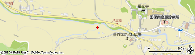 埼玉県飯能市下直竹205周辺の地図