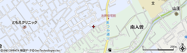 埼玉県狭山市北入曽158周辺の地図