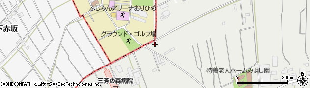 埼玉県入間郡三芳町上富1794周辺の地図