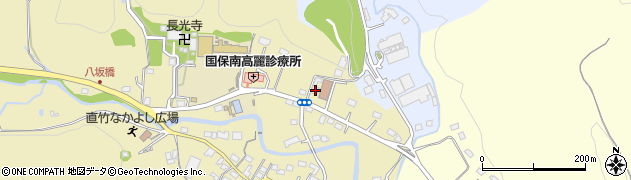 埼玉県飯能市下直竹1118周辺の地図