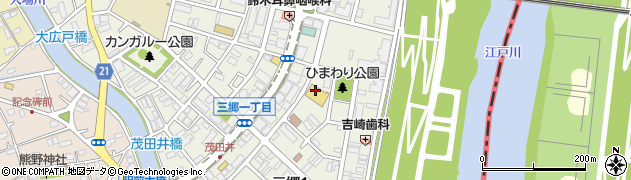 フードマーケットカスミ三郷駅前店周辺の地図