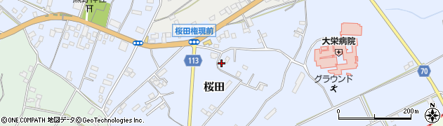 千葉県成田市桜田1060周辺の地図