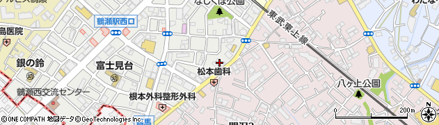東和銀行鶴瀬支店周辺の地図