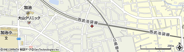 埼玉県飯能市笠縫300周辺の地図