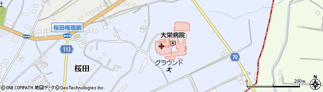 千葉県成田市桜田1137周辺の地図