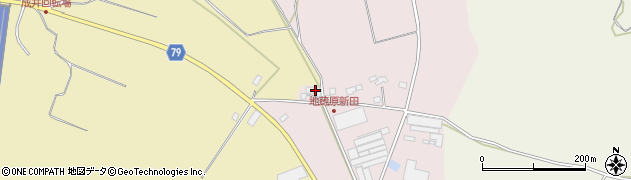 千葉県成田市地蔵原新田22周辺の地図