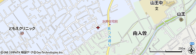 埼玉県狭山市北入曽156-6周辺の地図