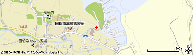 埼玉県飯能市下直竹1121周辺の地図