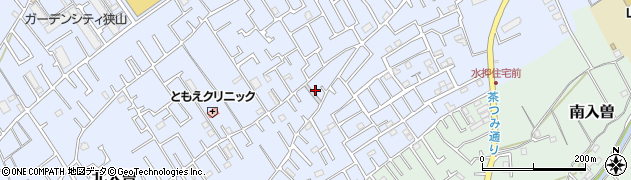 埼玉県狭山市北入曽500周辺の地図