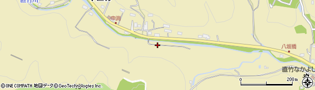 直竹川周辺の地図